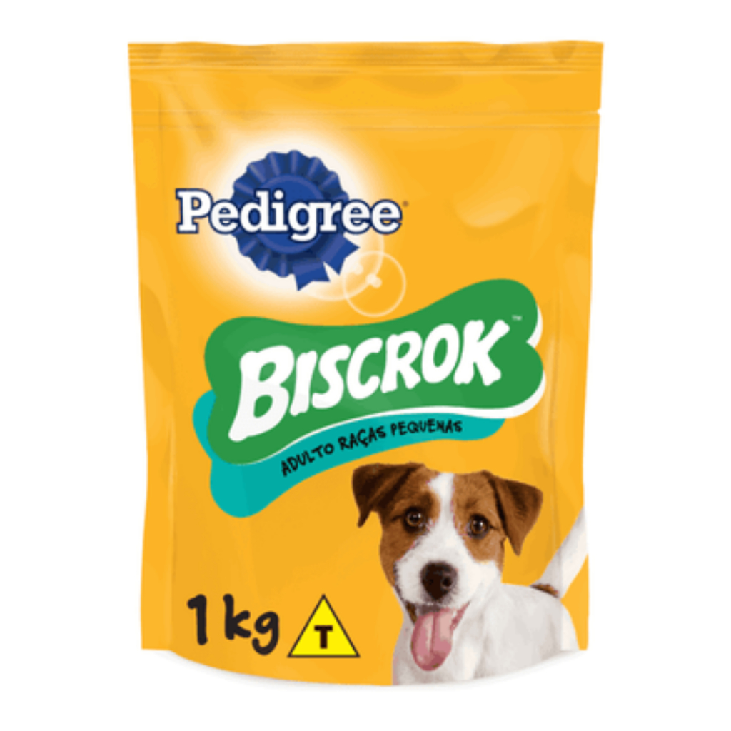 Petisco Biscrok Raças Pequenas 1kg Biscoito para Cães Snack Crocante Alta Palatabilidade em Oferta na Shopee