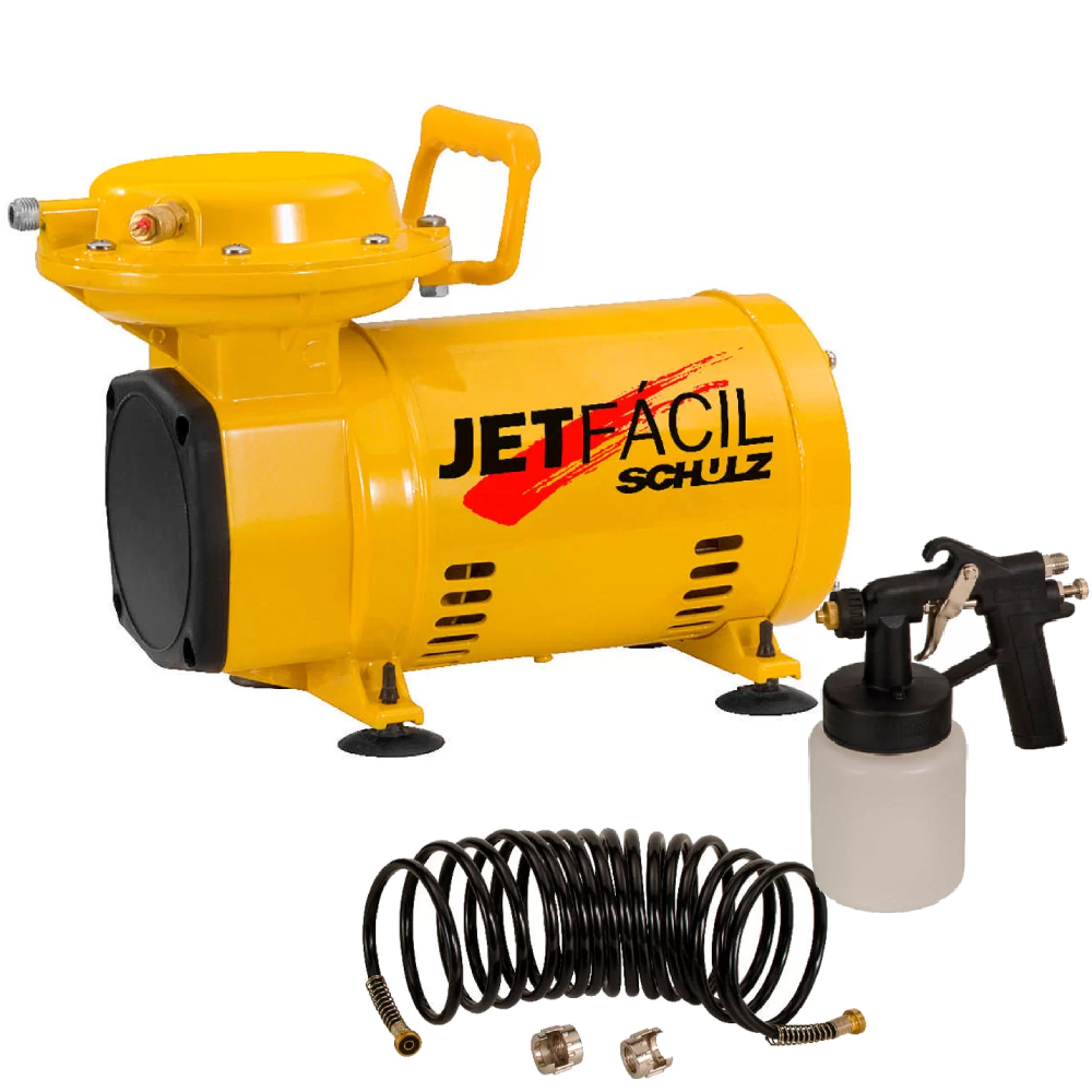 Compressor de Ar Direto JET FÁCIL com Kit SCHULZ