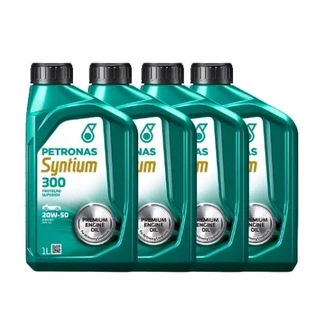 4 Litros Óleo De Motor Mineral 20w50 Sl Petronas Syntium 300