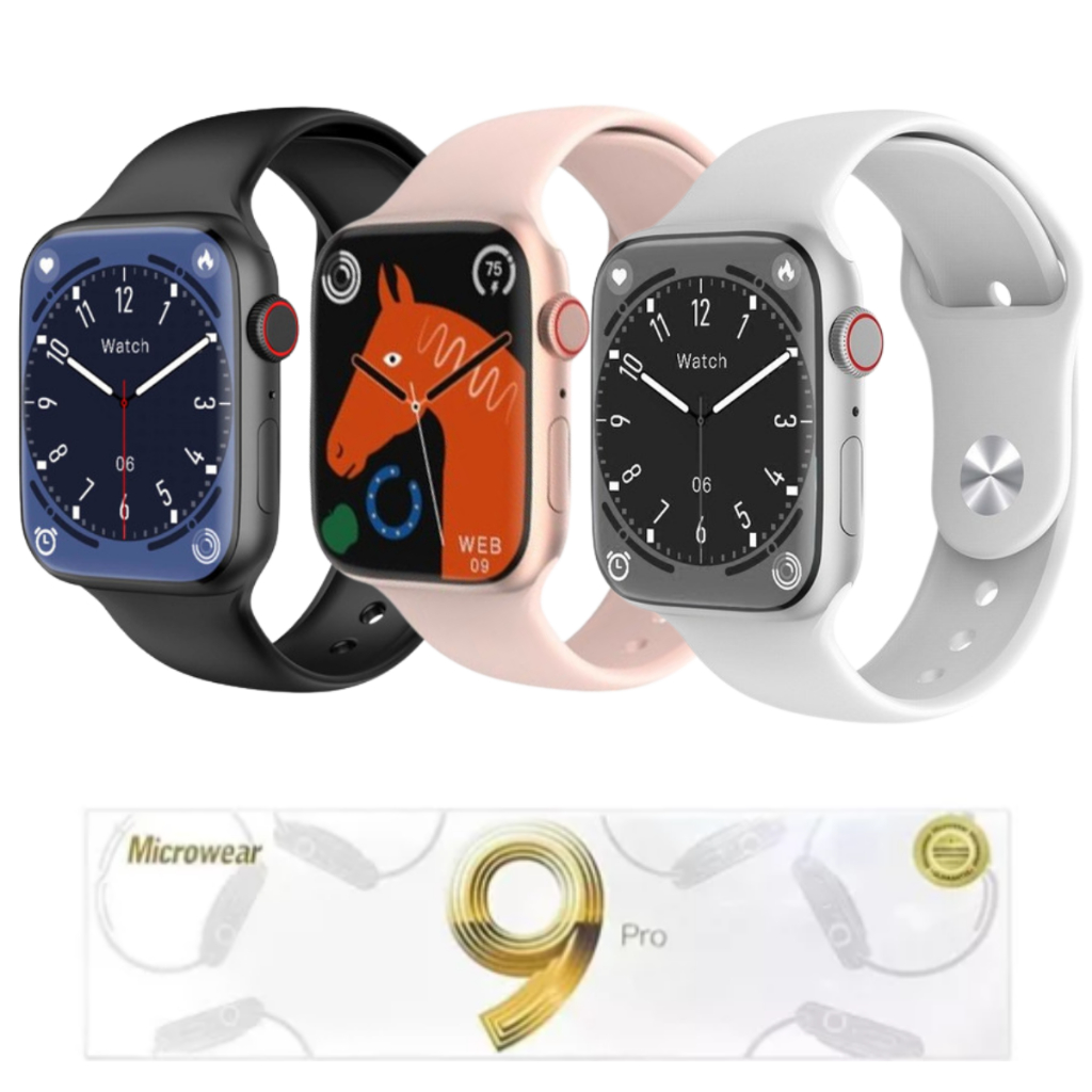 Relógio Inteligente Smartwatch Masculino Feminino W59 Pro Watch 9 Trava ...