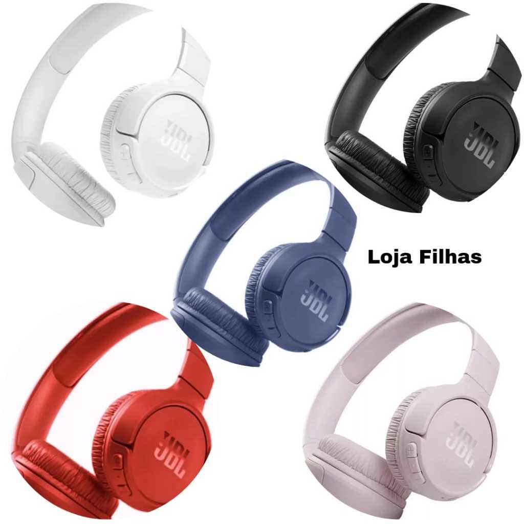 JBL - Fone de ouvido sem fio Bluetooth Tune 510bt