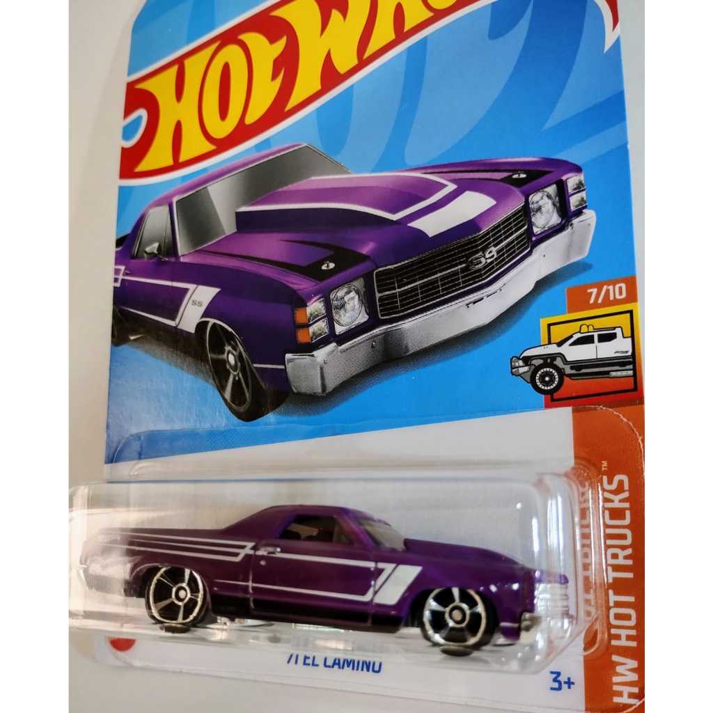Hot Wheels 2013 HW Showroom '71 El Camino – 1:64 Scale Die-Cast Car, Orange (233/250) - View #2