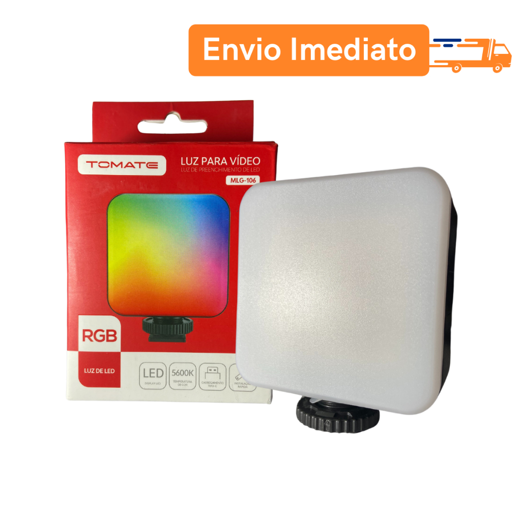 Andor Km-72b Mini Luz De Vídeo Led Rgb Color Multifunción | Meses Sin