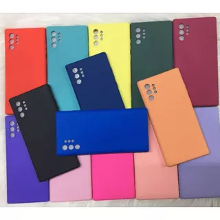 Capa Capinha Para-SAMSUNG NOTE 10 Plus - Samsung Silicone Aveludado POR DENTRO