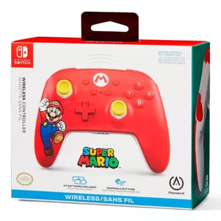 Controle Power A Nintendo Switch Mario Joy Wireless Novo