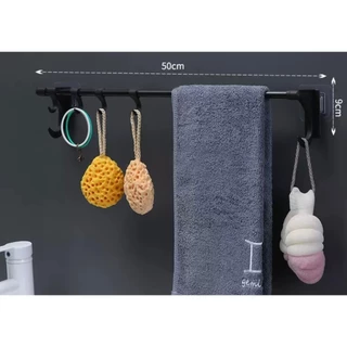Suporte Para Toalha Porta Toalha Banheiro Box Sem Furar Parede