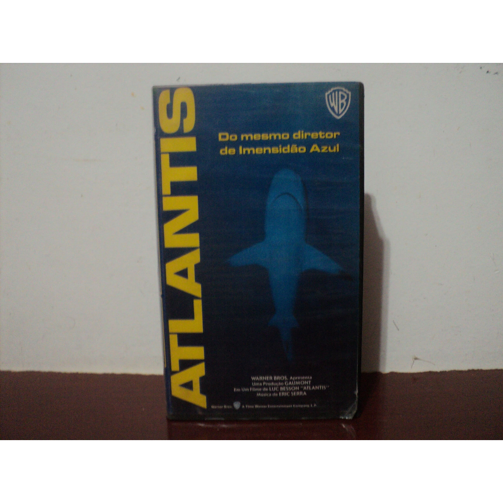 VHS ATLANTIS - LUC BESSON | Shopee Brasil