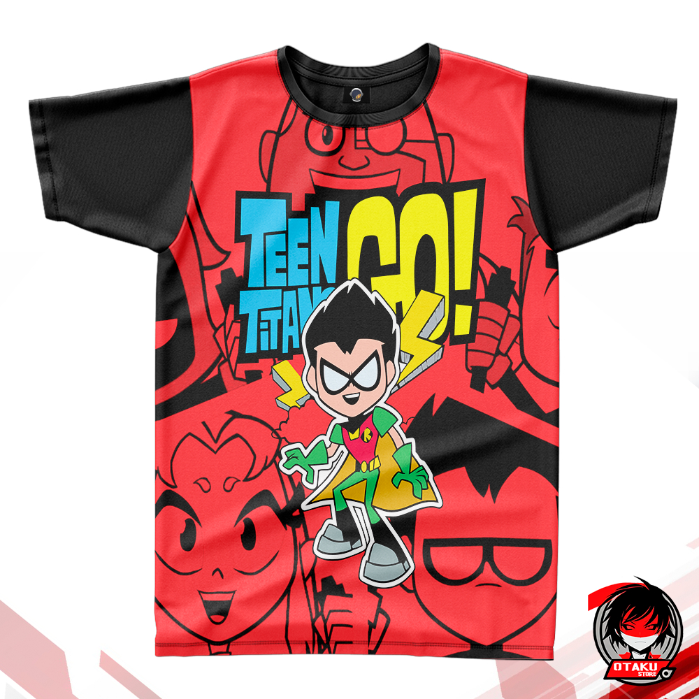 Camiseta Jovens Titãs Robin Teen Titans Unissex Feminina Babylook Adulto  Infantil | Shopee Brasil