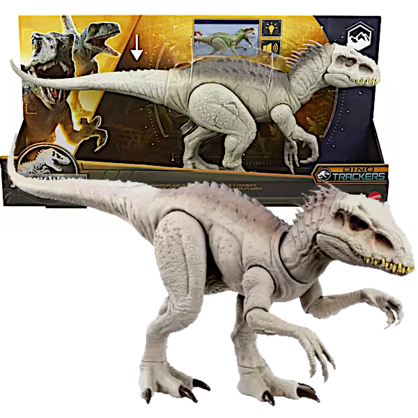 Dinossauro Brinquedo Jurassic World Indominus rex Mattel | Shopee Brasil
