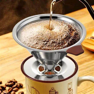 Filtro De Café Aço Inox Coador Reutilizável Permanente