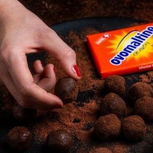 Trufas Recheadas de Ovomaltine- 30 Unidades - Embalagem Segura !