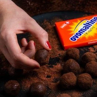 Trufas Recheadas de Ovomaltine- 30 Unidades - Embalagem Segura !