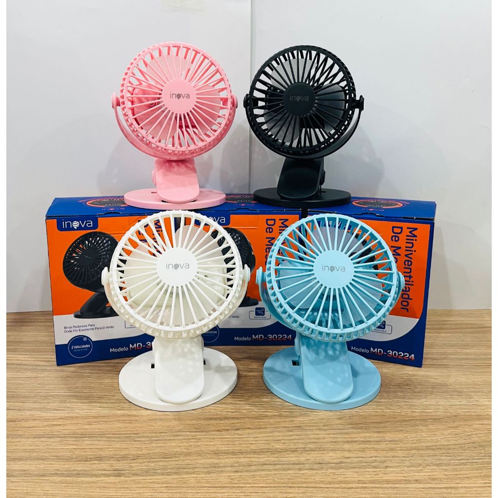 Mine Ventilador De Mesa Inova