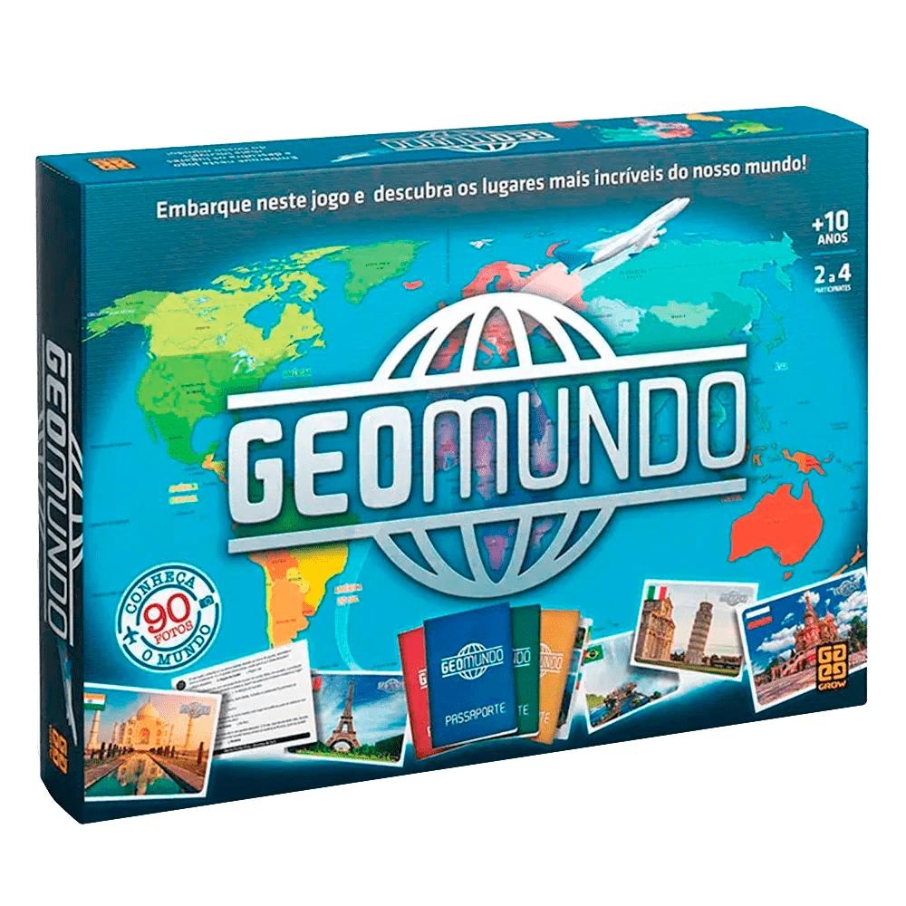 Jogo Tabuleiro Geomundo GROW