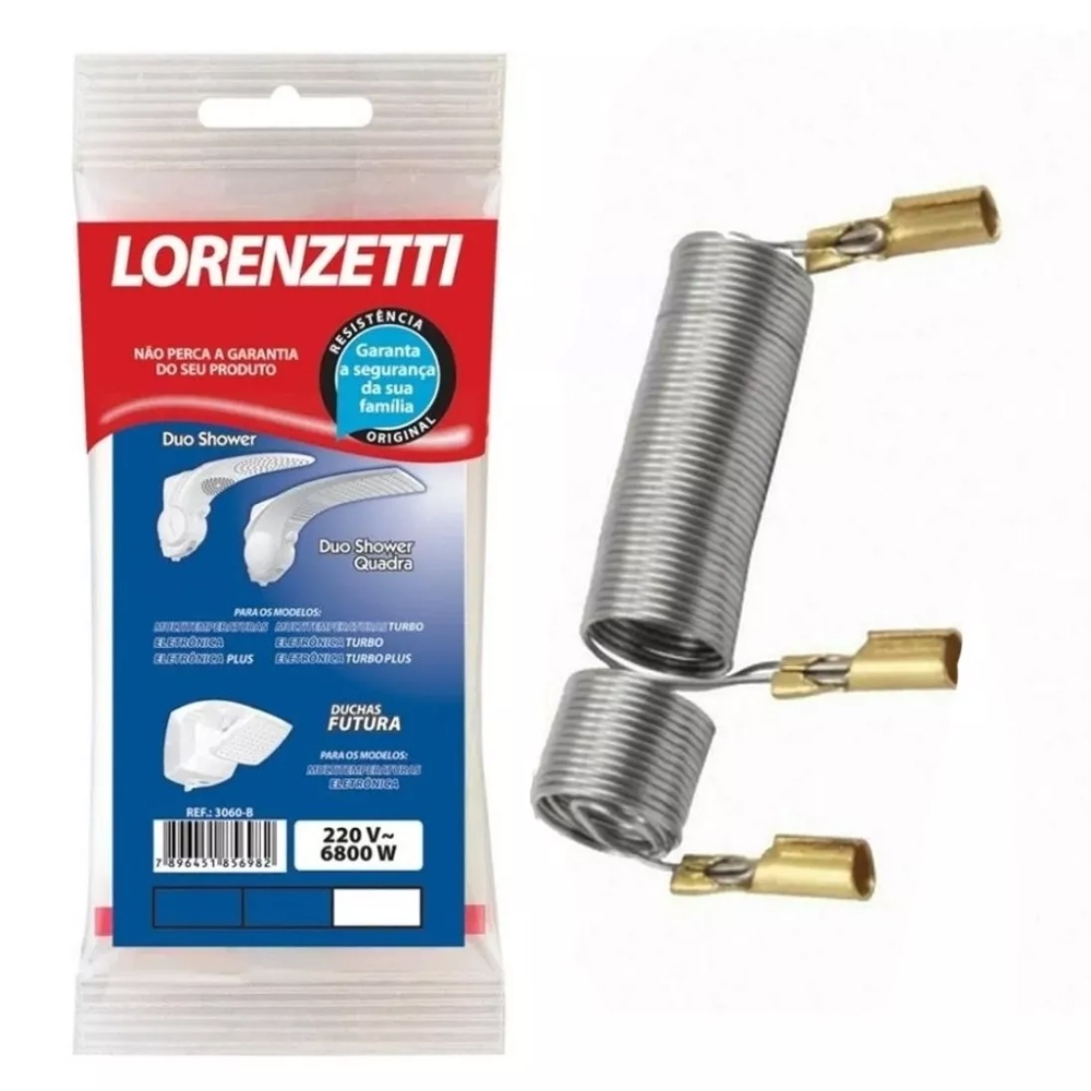 Resistência Duo Shower 6800w 220v Lorenzetti | Shopee Brasil