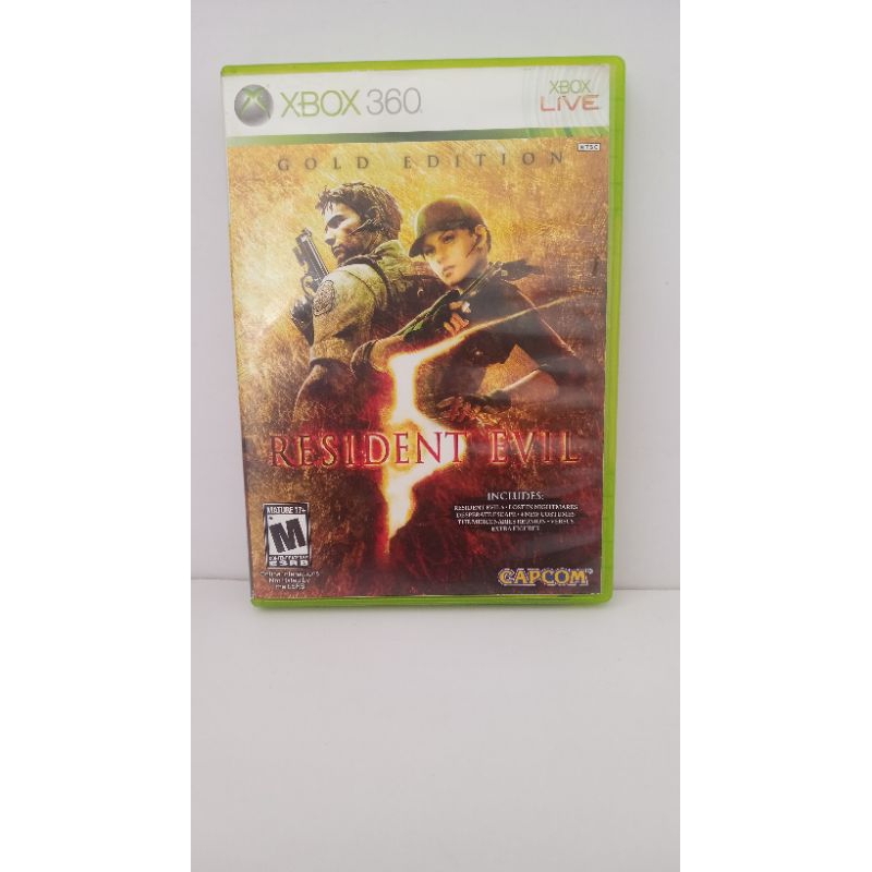 Raro Jogo Resident Evil original para Xbox 360