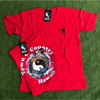 Camiseta To wn & cou--ntry Carpa Yin Yang Lançamento 100% algodão fio 30.1 malha premium