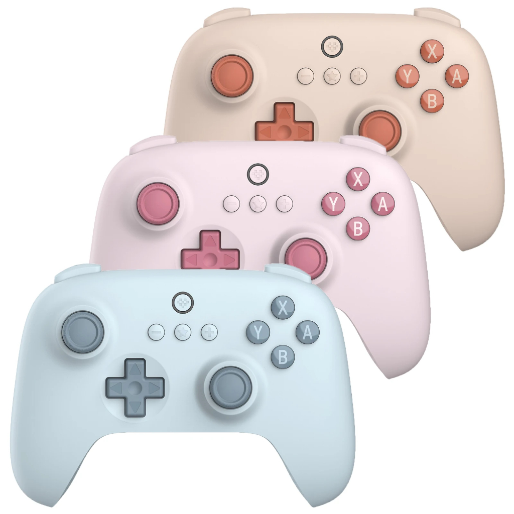 Controle 8bitdo Ultimate C Bluetooth Gamepad Switch Pc Rosa | Shopee Brasil
