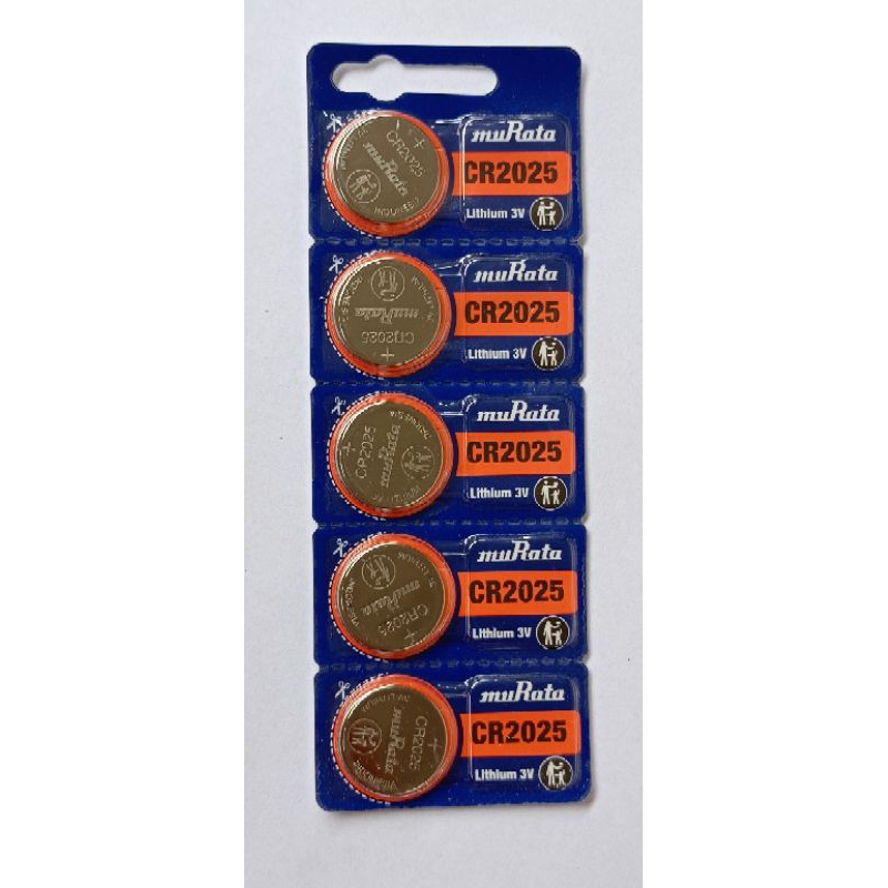 BATERIAS SONY/MURATA CR 2025 , PACOTE COM 1 , 3 E 5 UNIDADES ,PARA RELÓGIOS, BRINQUEDOS, ELETRÔNICOS, ETC