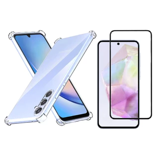 Capa Anti Impacto Para Galaxy A55 5G Tela 6.6 + Película Vidro 3d