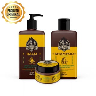 KIT DON ALCIDES LEMON BONE (SH+BALM+POMADA)