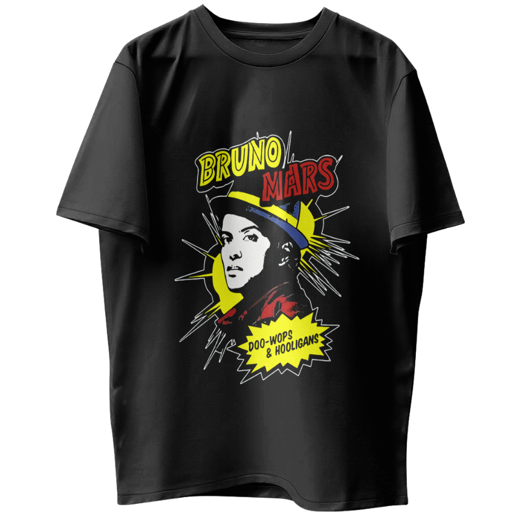 Camiseta Unissex Bruno Mars Doo-Wops & Hooligans Brm5