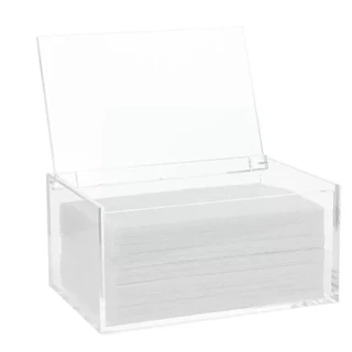 Caixa de Acrilico Personalizada com Tampa 8x12x10cm