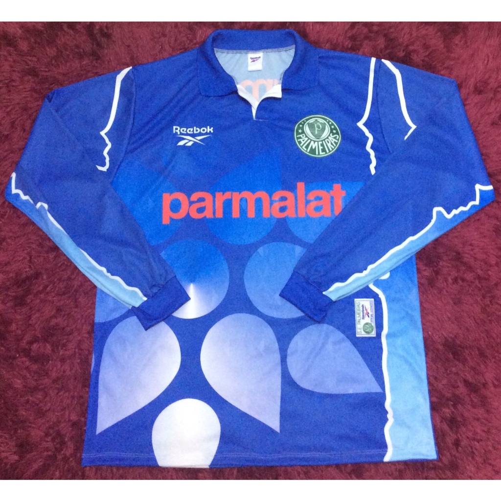Camisa Retro Palmeiras GK Caixa de Leite Parmalat