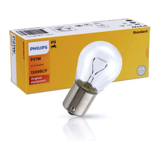 Lâmpada Freio Pisca Philips ORIGINAL 12v P21w 1 Polo - 12498CP