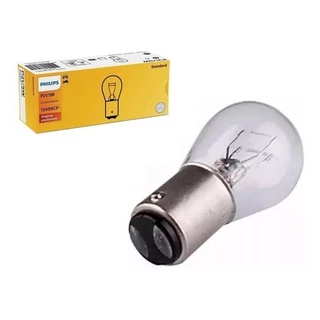Lâmpada Freio Lanterna Philips Original 12v P21/5w bay15d 2 Polos 12499CP
