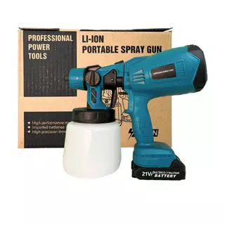 Pistola de Pintura e Pulverizadora Portátil [21V]