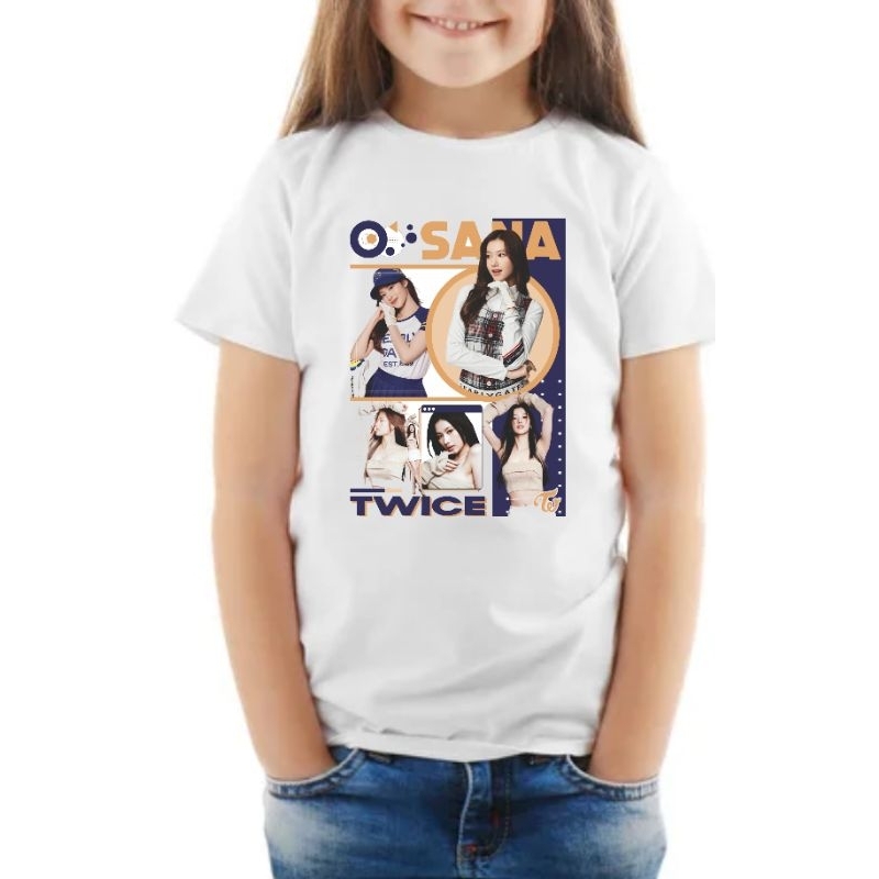 camiseta lançamento kpop Twice Sana minatozaki | Shopee Brasil
