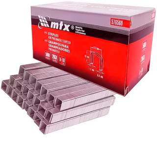 Grampos Grampeador Pneumático 16mm 5.000 Pçs Fixação Eficiente Duradora Mtx em Oferta na Shopee