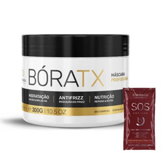 Mascara profissional borabella Botox BORATX - Tratamento capilar com reposição de massa 300gr