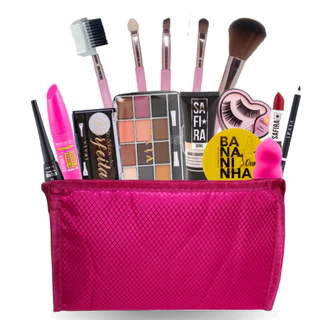 Kit De Maquiagem Presente Perfeito Necessaire Top