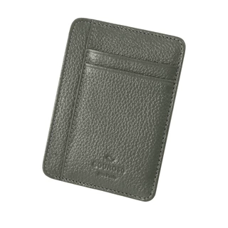 Porta-cartão Masculino de Couro Bovino Legítimo p/ Notas Dobradas, CNH e Cartões Couro50 Ibira/SP