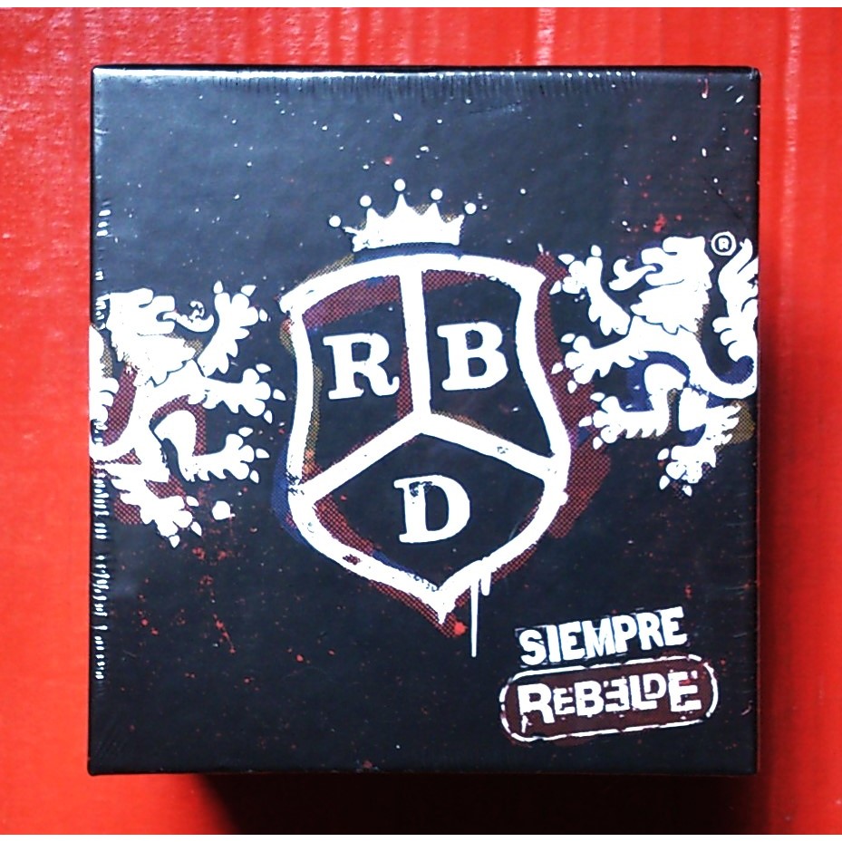 Cd Box Rbd - Siempre Rebelde - Edição Limitada - 9 Cds - Novo Lacrado ...
