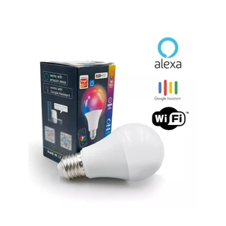 Lâmpada Inteligente 15W RGB WiFi Compatível Smart Life Tuya Alexa Google