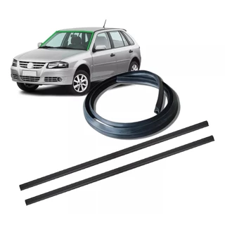 Friso Acabamento Superior Lateral Parabrisa Gol Parati Saveiro G3 G4