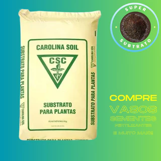 Substrato Carolina Soil: Nutrição Premium para Jardins!