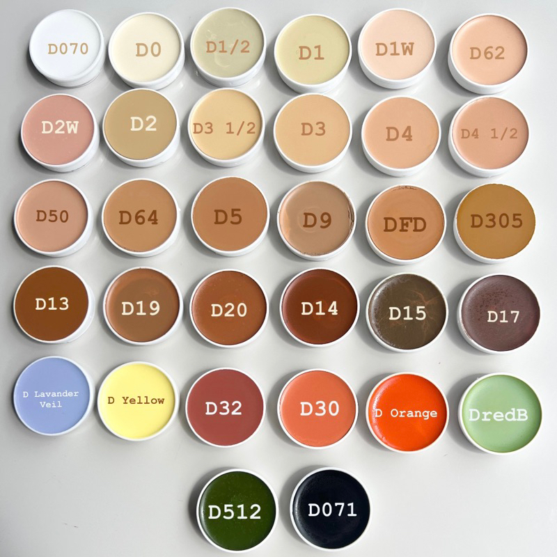 Refil Kryolan Corretivo Dermacolor 4g Original | Shopee Brasil
