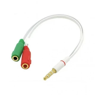 Cabo Adaptador P3 Macho + 2 Jack P2 Fêmea AL-C31