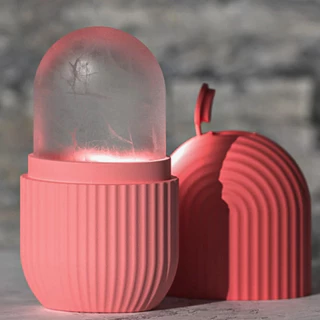 Massageador Ice Rolo Para Rosto Material de Silicone Tratamento de Poros e Rugas LOJA TOPMIX