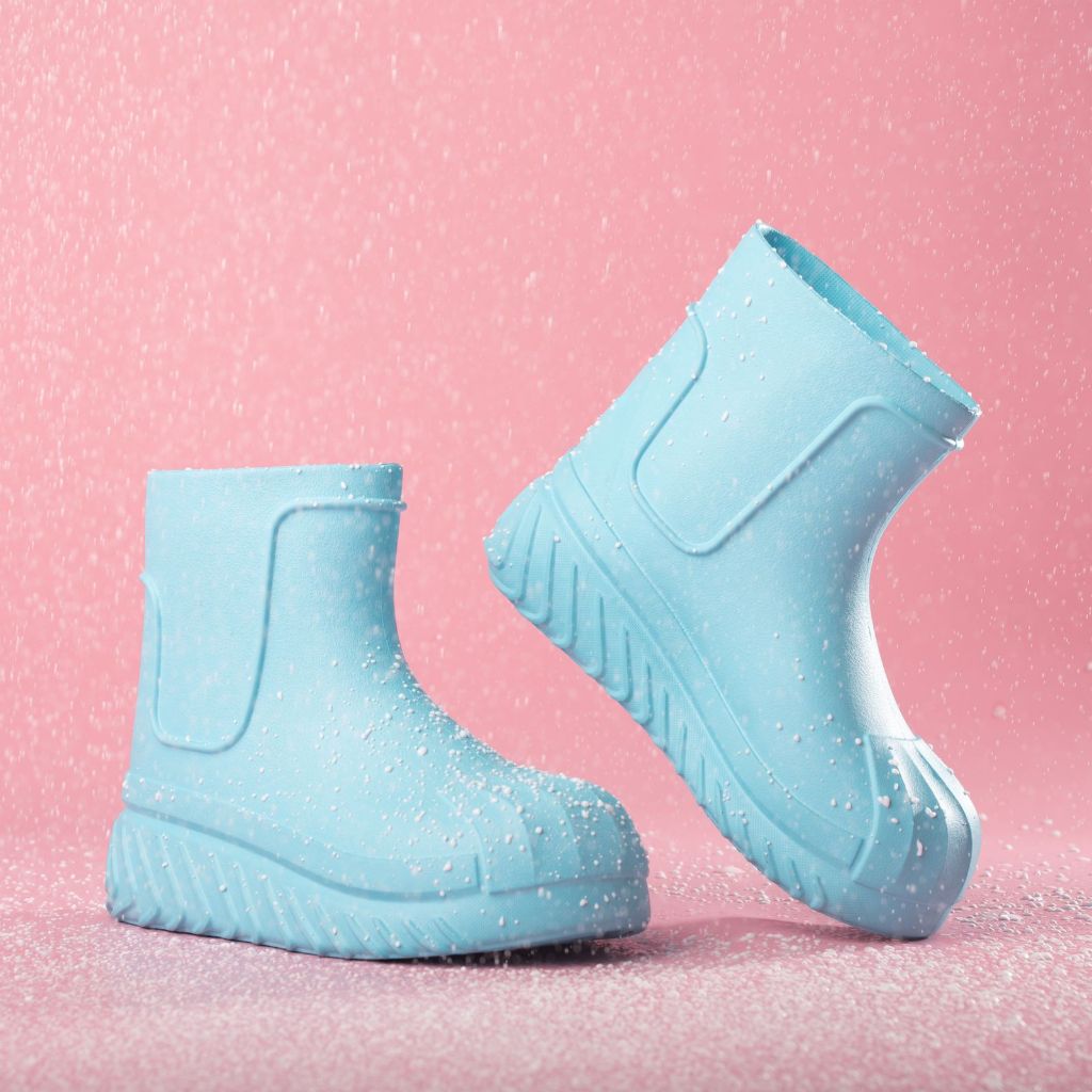 Bota Chuva Feminina Galocha Femenina Prova Dágua Cores Verão Colorida EVA Leve Confortável Moda 2024