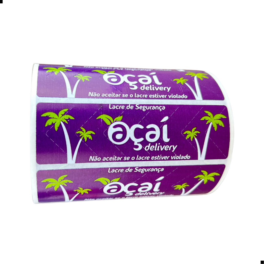 Lacre Delivery para Açai Milheiro