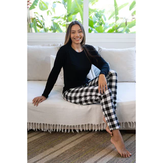 Pijama De Frio Feminino Xadrez Empório Do Algodão