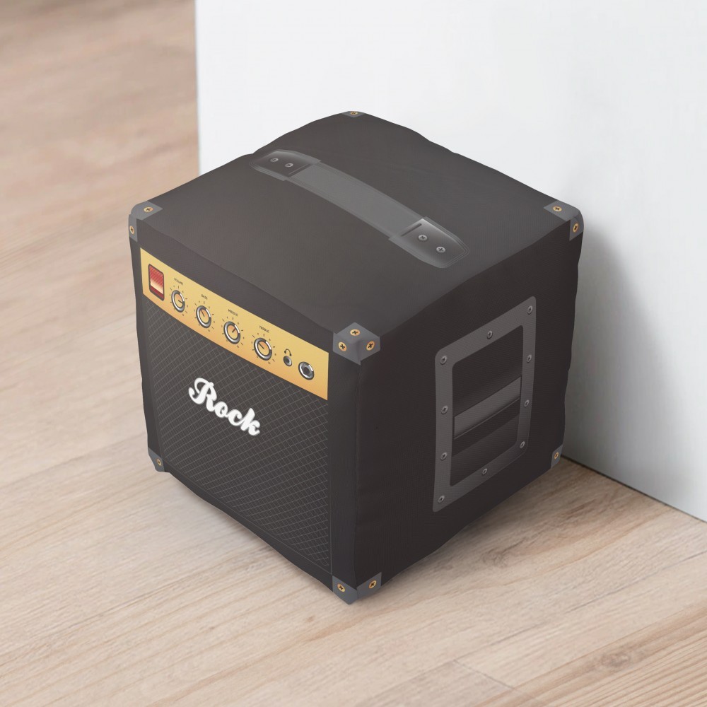 Peso de Porta Caixa de Som Cubo