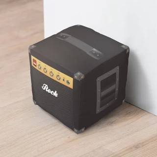 Peso de Porta Caixa de Som Cubo
