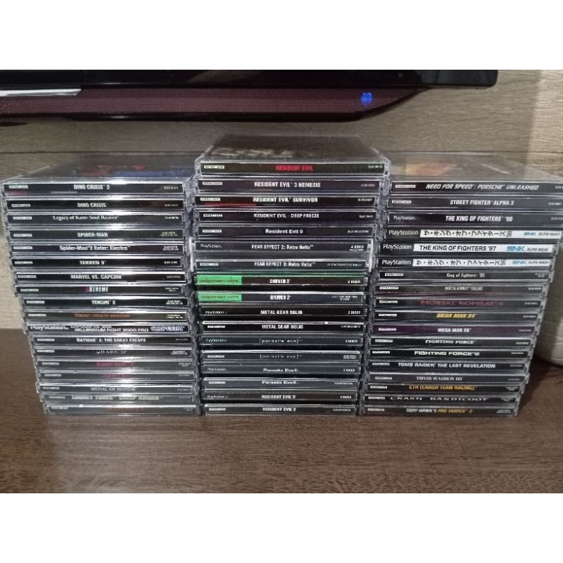 1 JOGO PS1 COM CAPA A ESCOLHA DO CLIENTE | Shopee Brasil