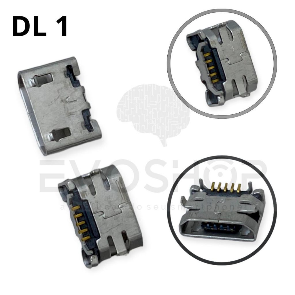 Kit 10 Peças Conectores de Carga Universal DL Compatível Com Caixas De ...